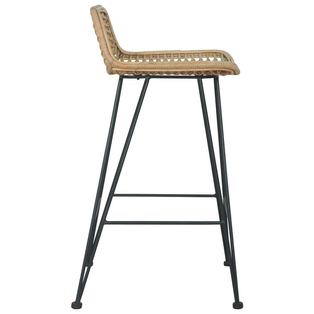 VidaXL Chaise de bar rotin  