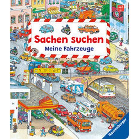 Sachen suchen: Meine Fahrzeuge Gernhäuser, Susanne; Metzger, Wolfgang (Illustrationen) Gebundene Ausgabe 