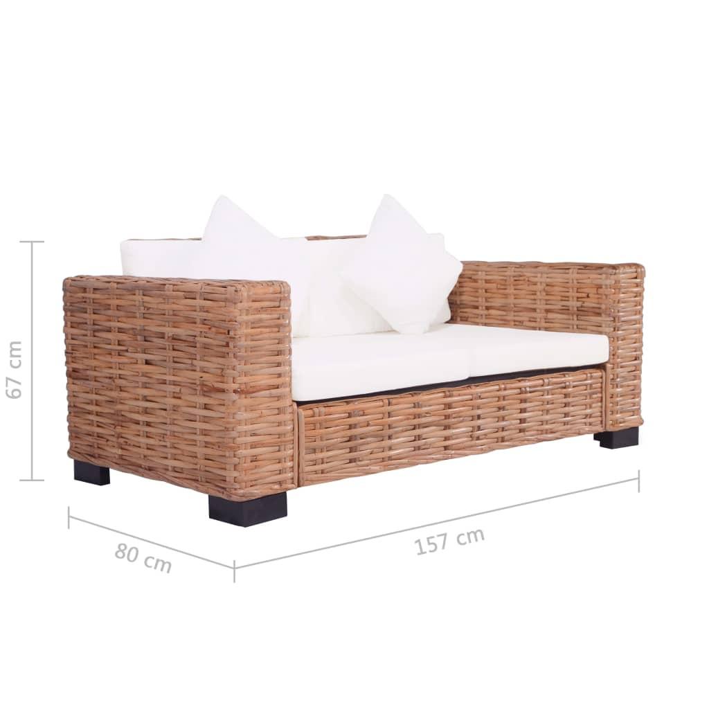 VidaXL divano Rattan  