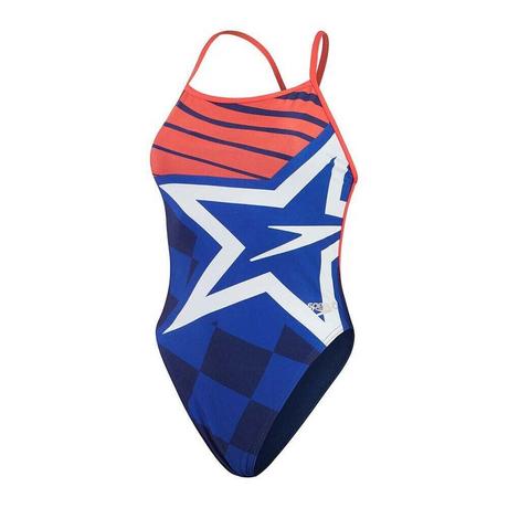 speedo  badeanzug, damen placem dig vback 