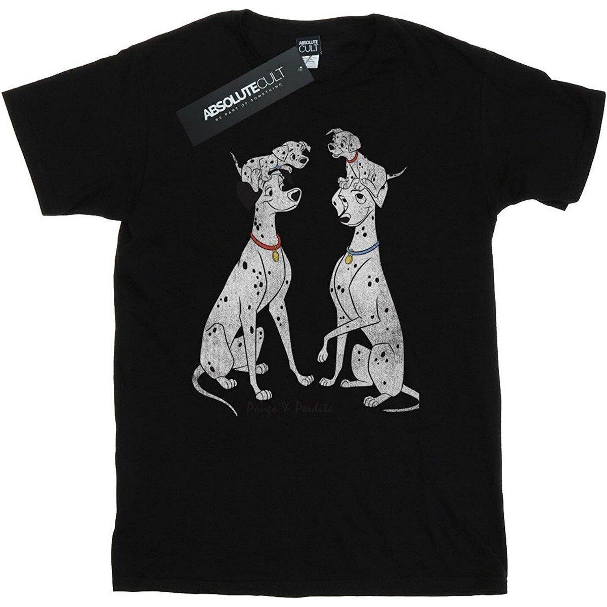 Image of Pongo And Perdita Tshirt Herren Schwarz XXL