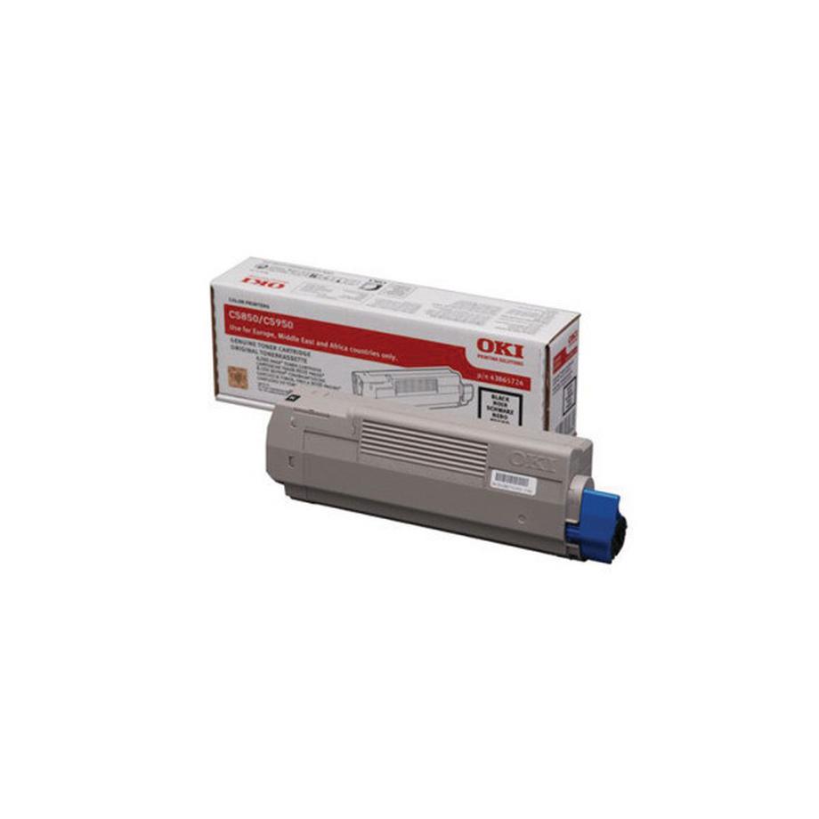 OKI Toner schwarz 43865724 C5850/5950 8000 Seiten