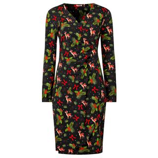 Joe Browns  Robe Enveloppante Jersey Festive 