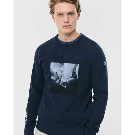 Ecoalf  T-shirt Langer Arm Payo  Deep Navy 