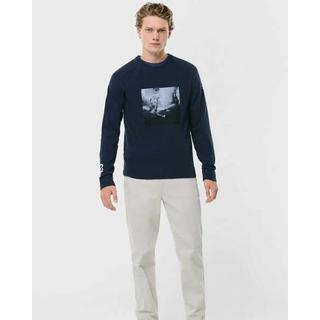 Ecoalf  T-shirt Langer Arm Payo  Deep Navy 