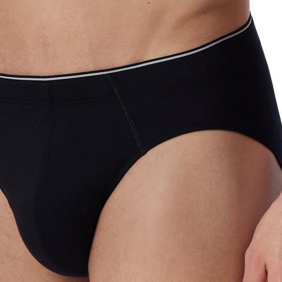 Schiesser Confezione da 3 Slip Supermini in Cotone Biologico  
