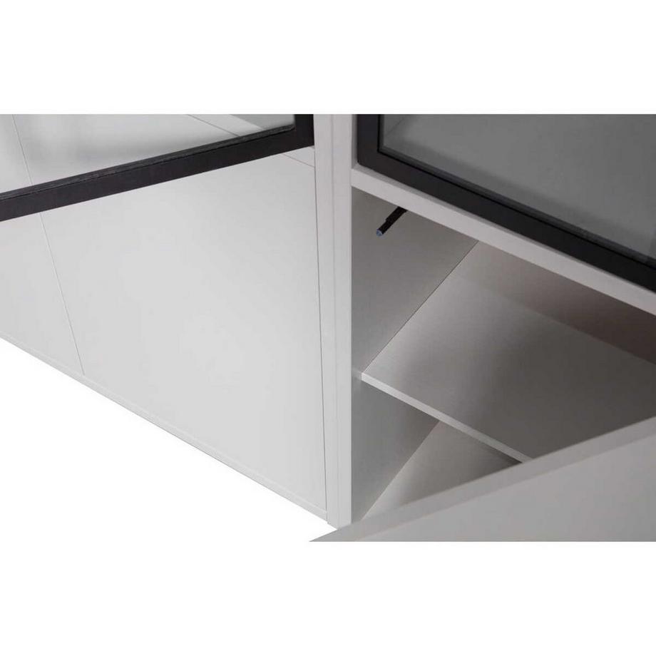 mutoni Vitrinenschrank Basic Kiefer mist 230x101  