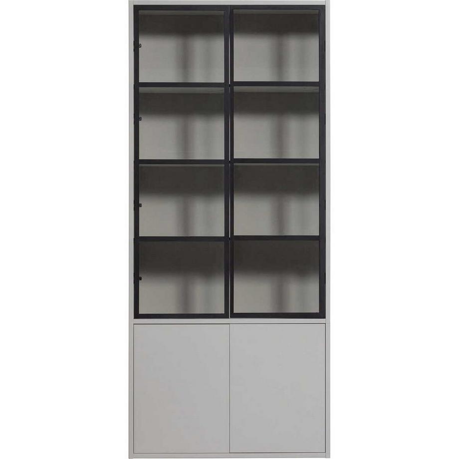mutoni Vitrinenschrank Basic Kiefer mist 230x101  