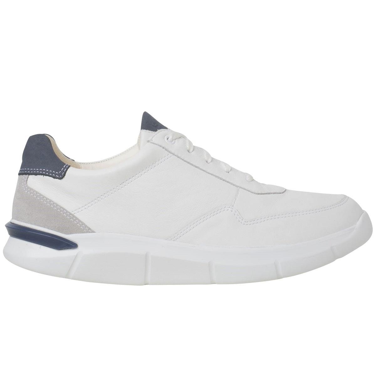 Image of George - Leder Sneaker Herren Weiss 42.5