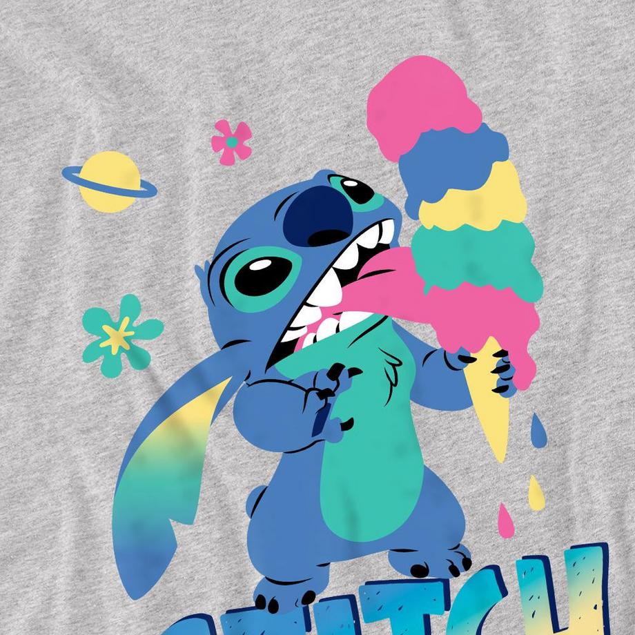Lilo & Stitch  T-Shirt, Meliert 