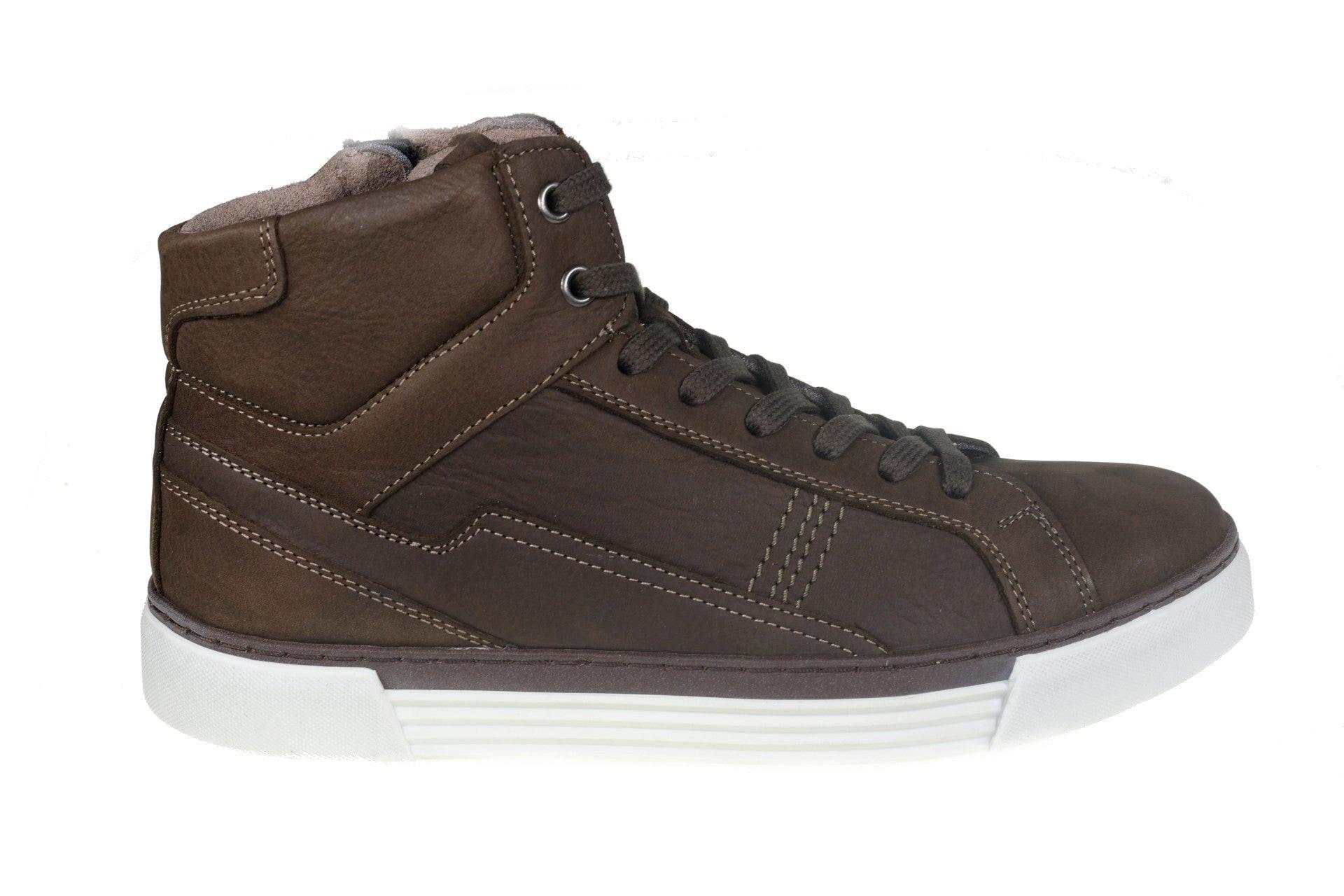 Image of Nubuk Sneaker Herren Grün 40.5