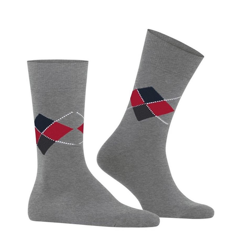 Burlington King Argyle Socken  