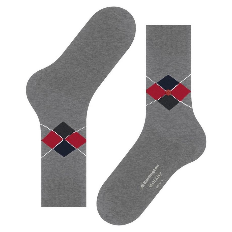 Burlington King Argyle Socken  