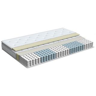 Beliani Materasso a molle insacchettate in memory foam en Molle insacchettate LUXUS  