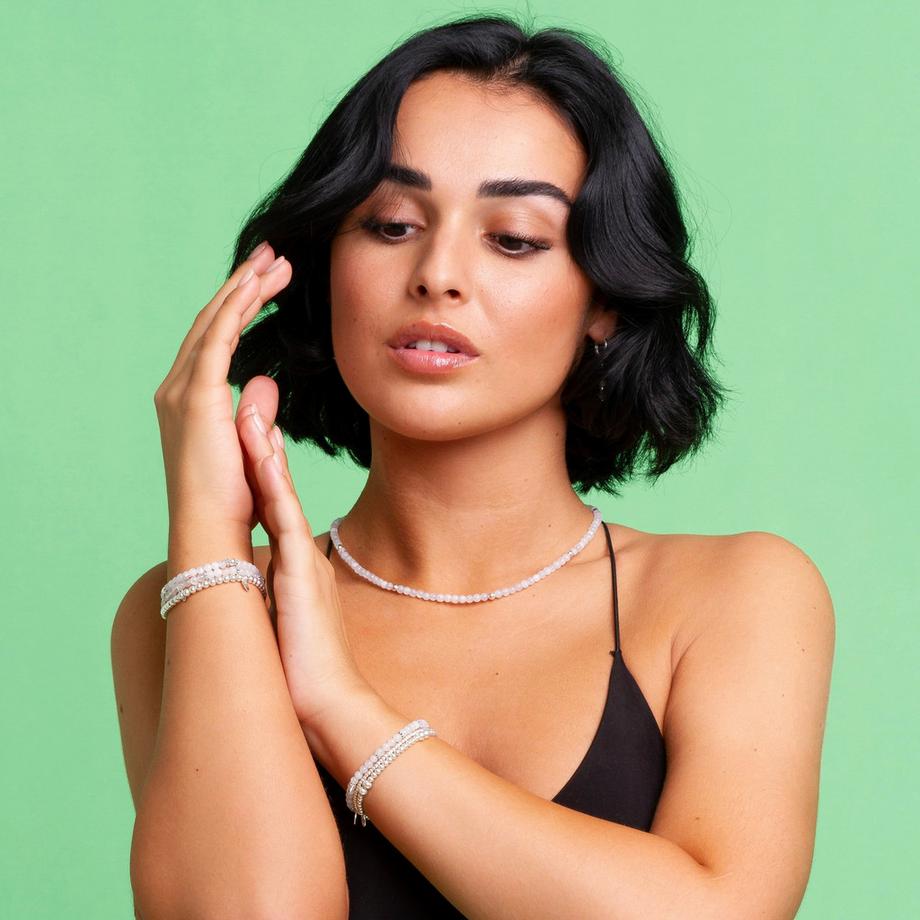 Balibay  Julie Armbänder vereint als Bundle mit Regenmondstein 