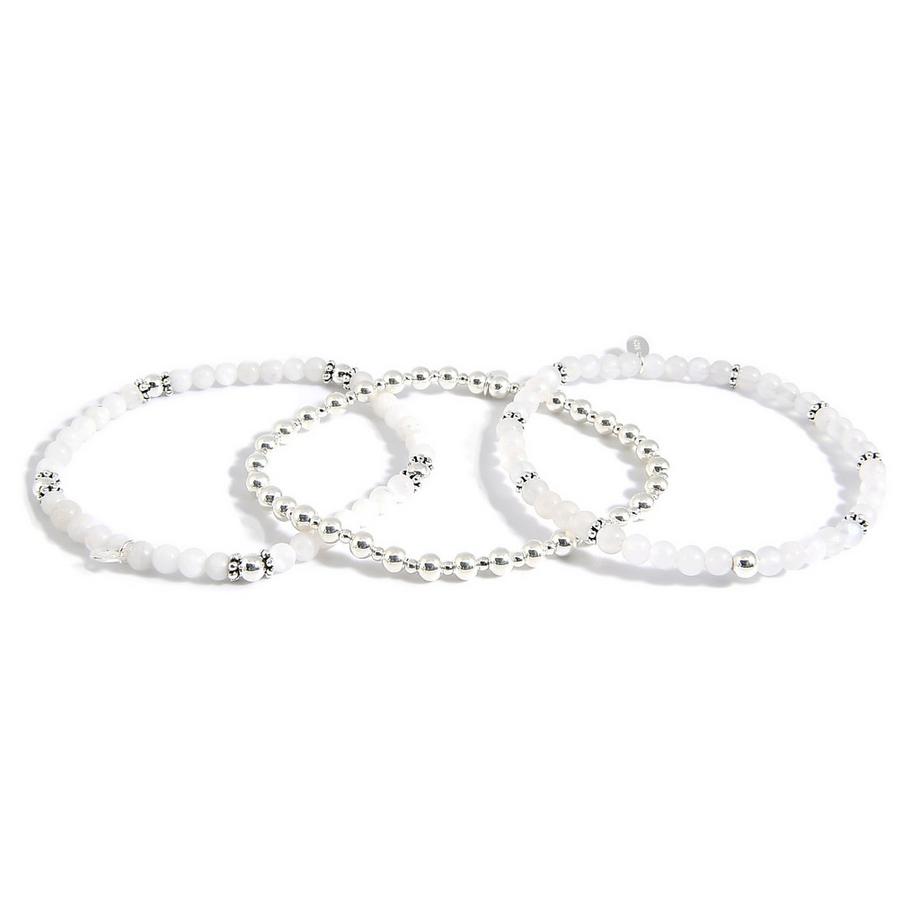 Balibay  Julie Armbänder vereint als Bundle mit Regenmondstein 