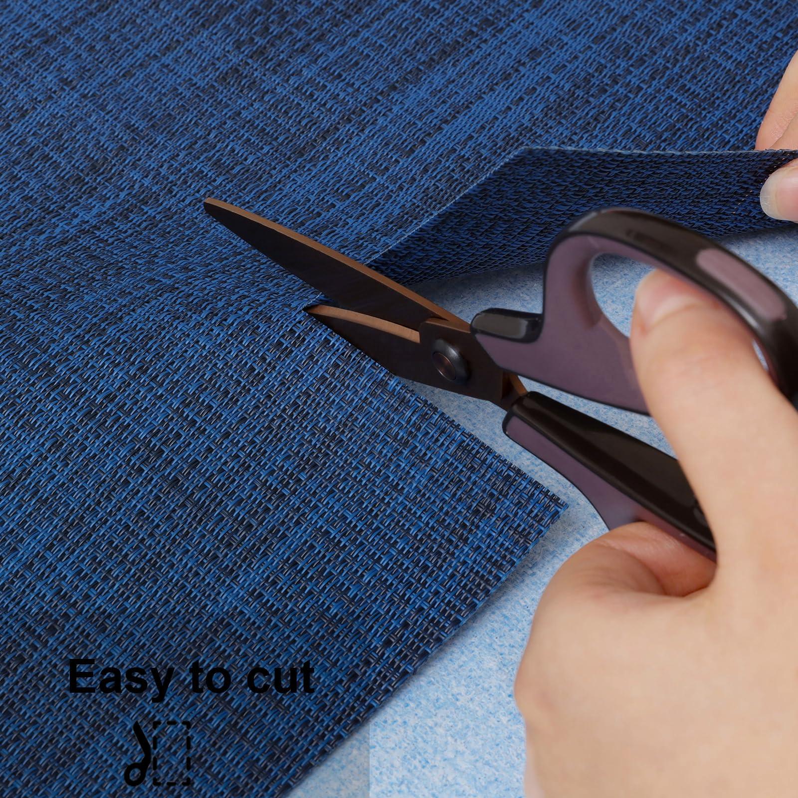 Alopini Set de 6 sets de table lavables, sets de table tissés antidérapants résistants à la chaleur  