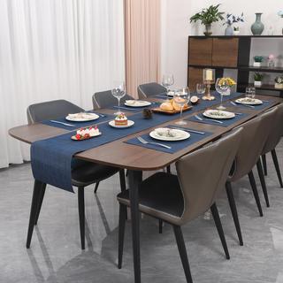 Alopini Set de 6 sets de table lavables, sets de table tissés antidérapants résistants à la chaleur  