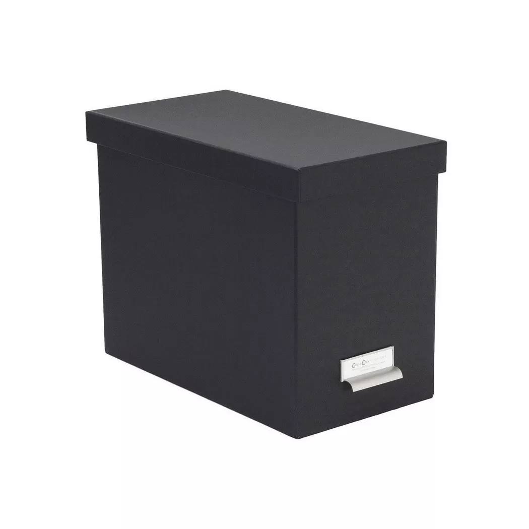 Calicosy – Ablagebox für Hängemappen JOHAN, One Size, Anthrazit