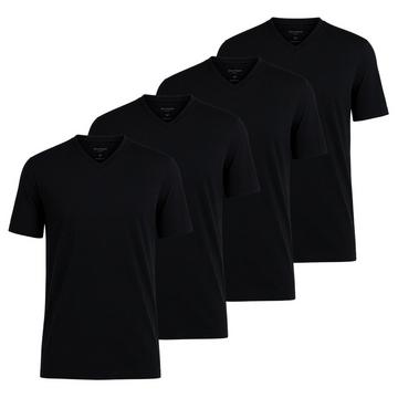 T-Shirt  4er Pack Bequem sitzend-4 Pack V Neck T-Shirt