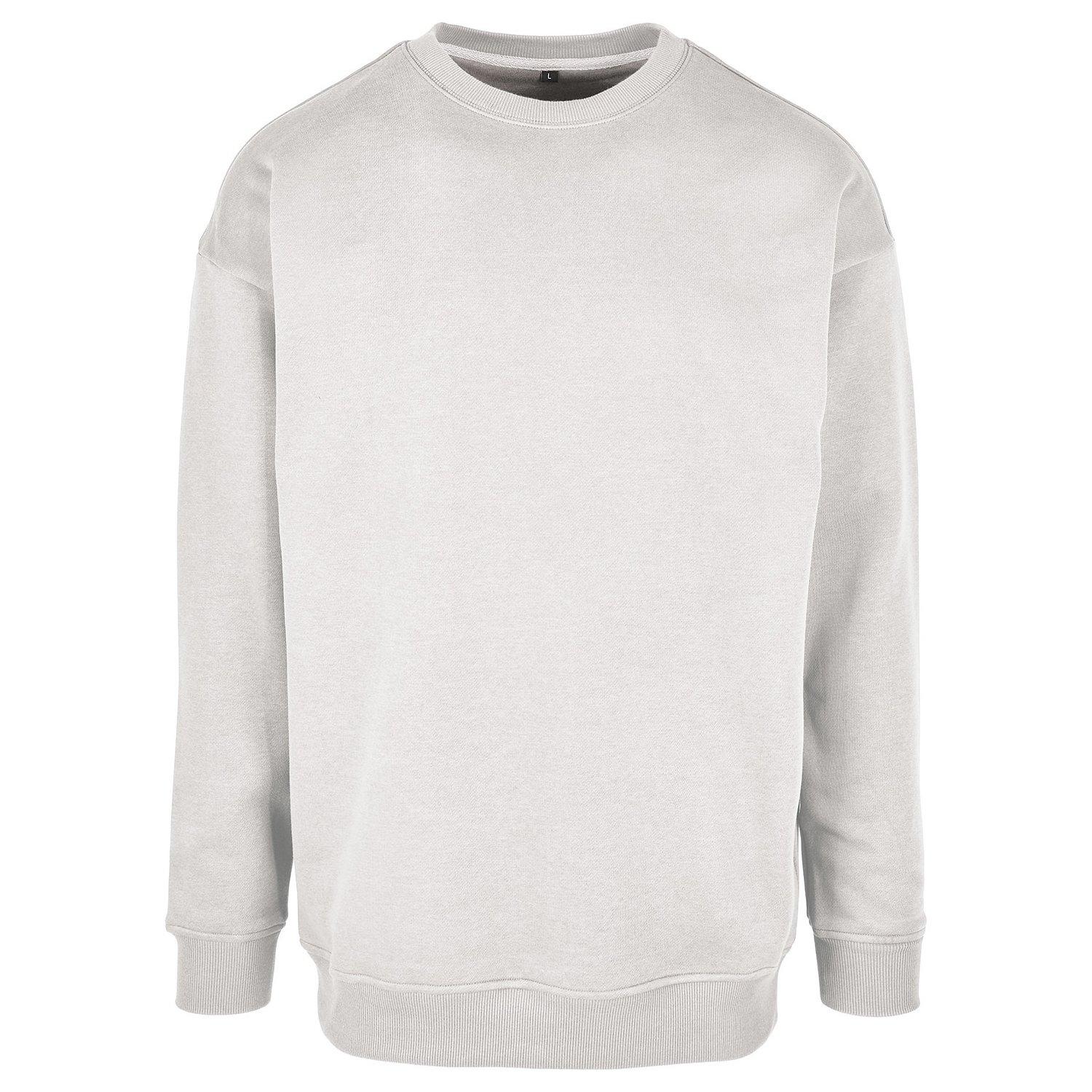 Image of Crew Neck Pullover Herren Perlgrau M