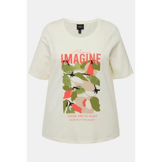 Ulla Popken  T-Shirt, Imagine, Classic, Rundhals, Halbarm 