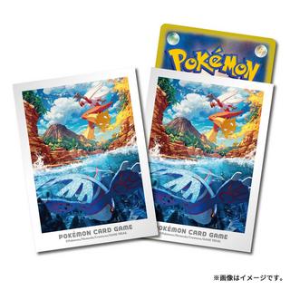 Pokémon  Pokemon Center Deck Sleeves Hoenn Adventure Kyogre & Blaziken 