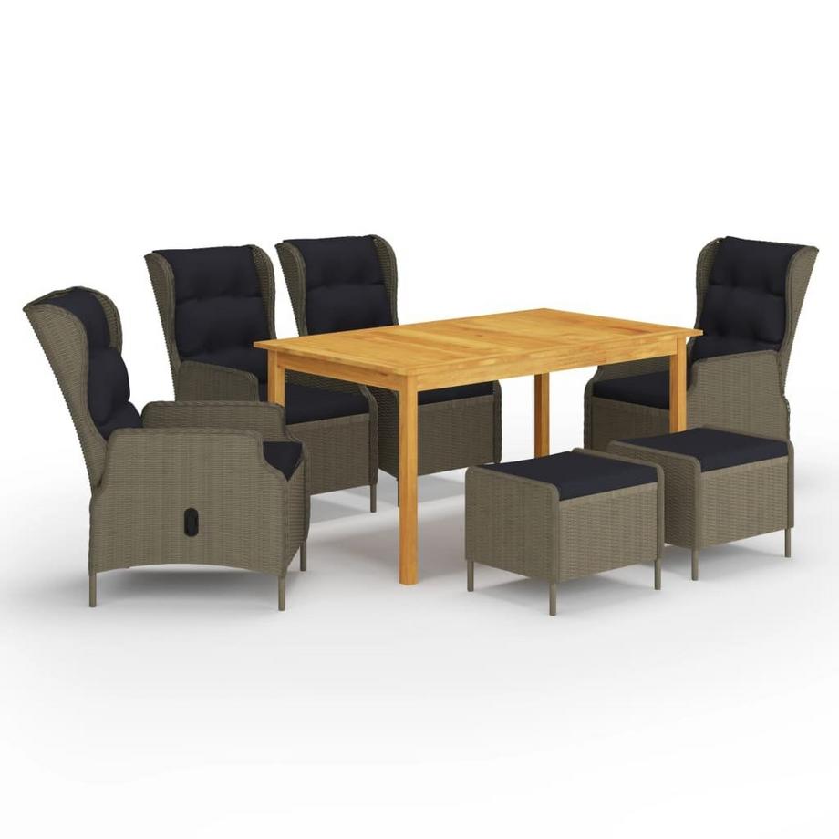 Ensemble de salle à manger bois d'acacia