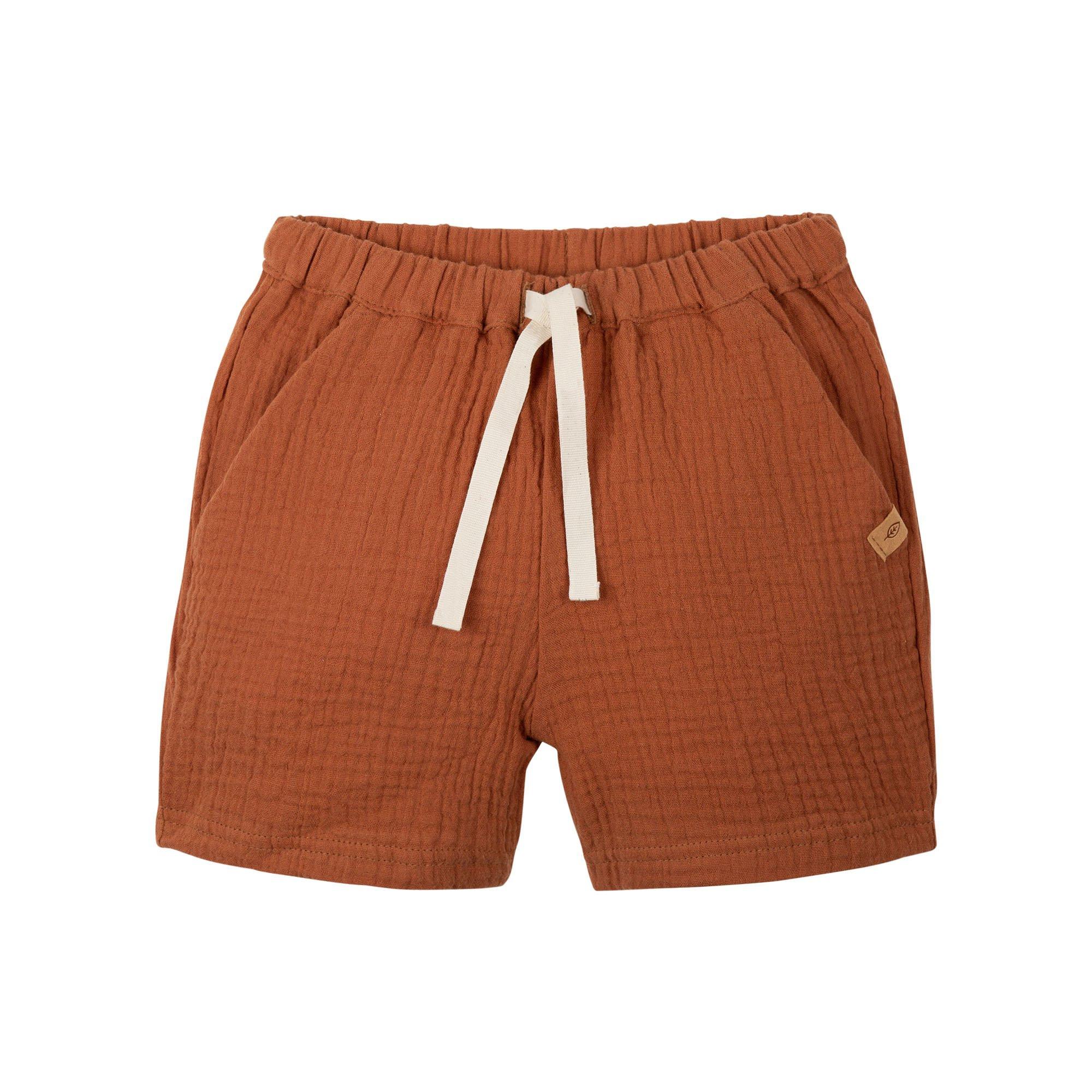 Image of Kinder Shorts Karamell Unisex Braun 98
