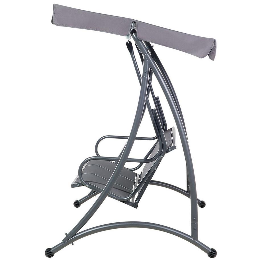 Beliani Balancelle de jardin en Acier Traditionnel BOGART  