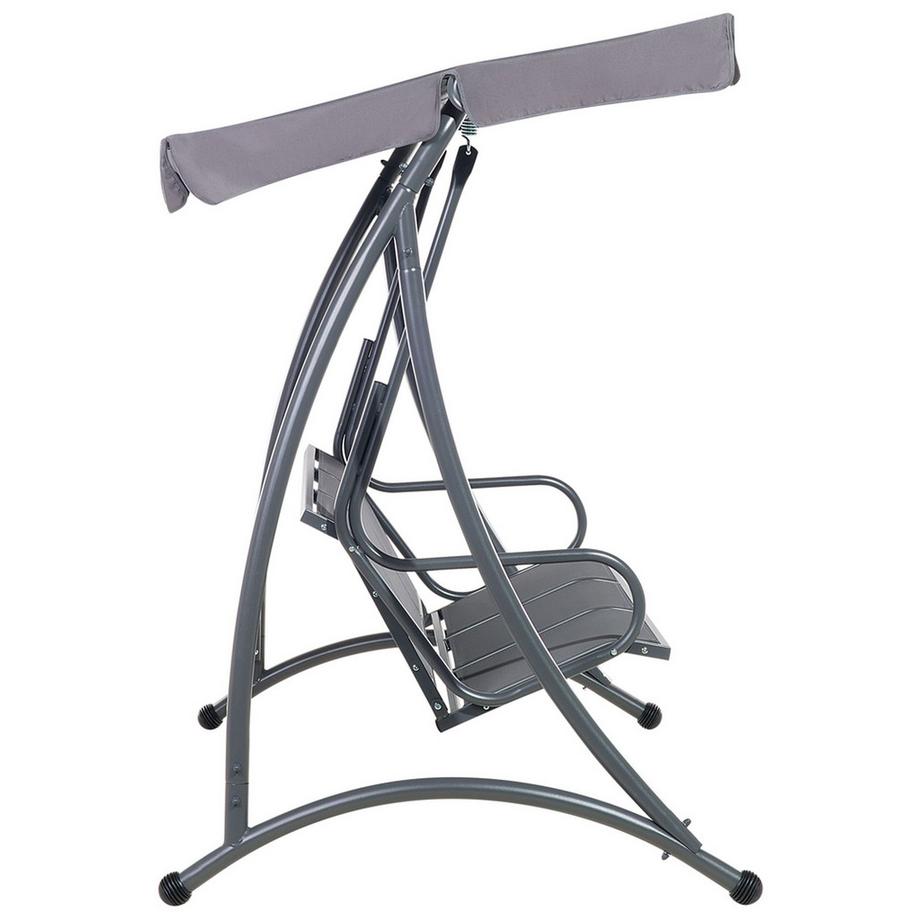 Beliani Balancelle de jardin en Acier Traditionnel BOGART  