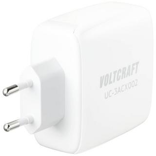 VOLTCRAFT  UC-3ACX002 USB-Ladegerät 100 W Steckdose, Innenbereich Ausgangsstrom (max.) 5 A 3 x USB-C®, 