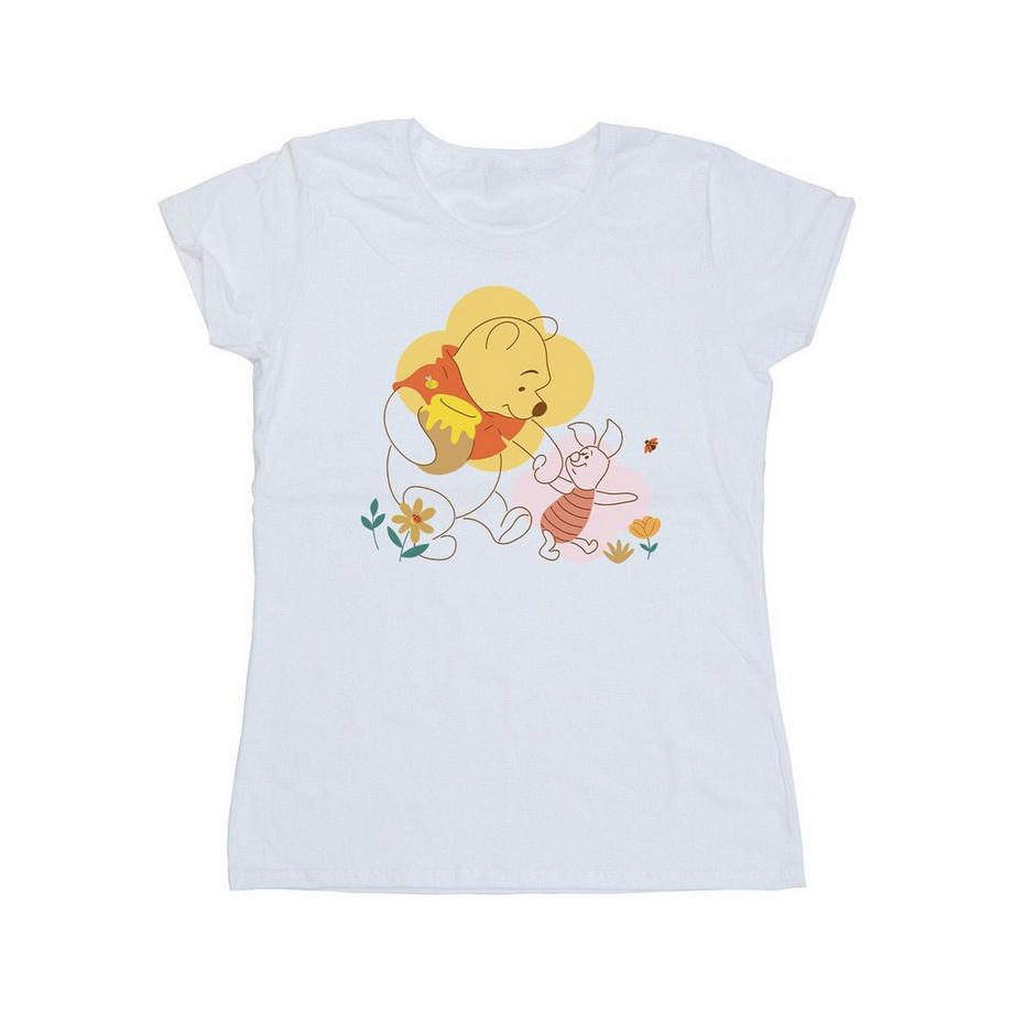 Disney Winnie Puuh und Ferkel Grafik T-Shirt  