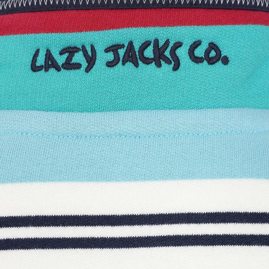 Lazy Jacks  Sweatshirt  , mit kurzem Reißverschluss 