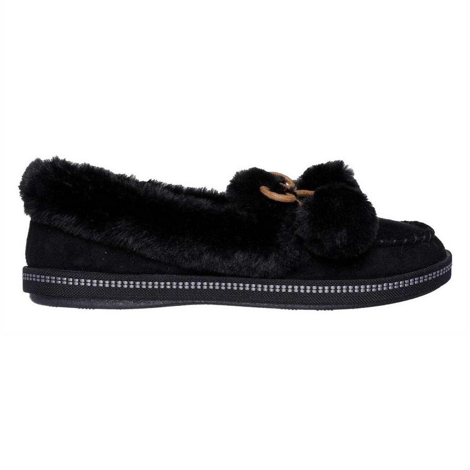 SKECHERS Cosy Campf Hausschuhe Mokkasin Flach  