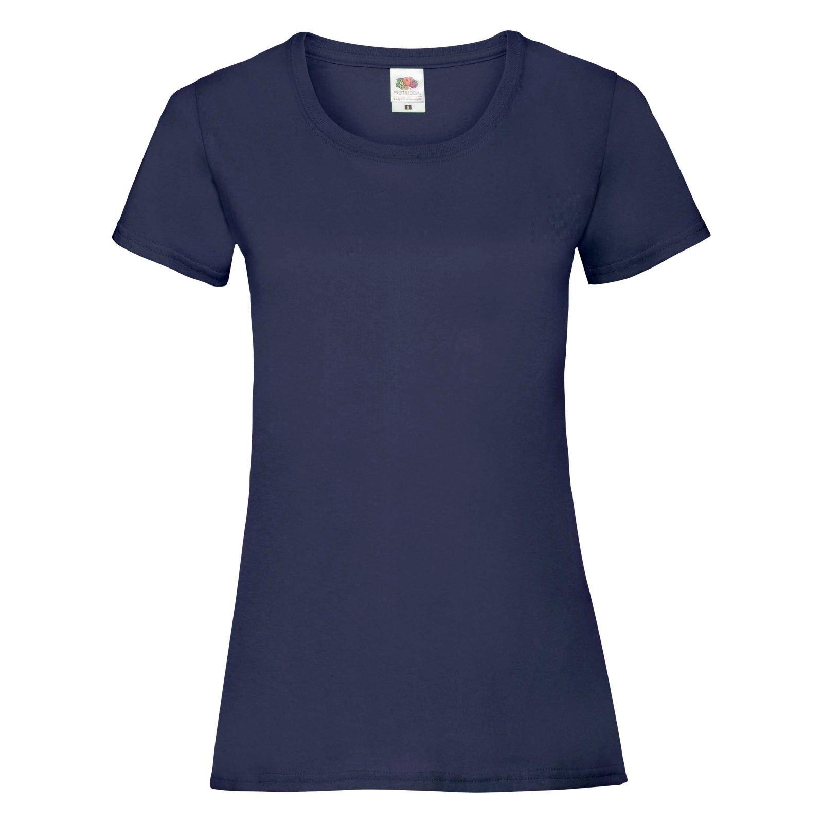 Image of Ladyfit Tshirt (5 Stückpackung) Damen Marine XS