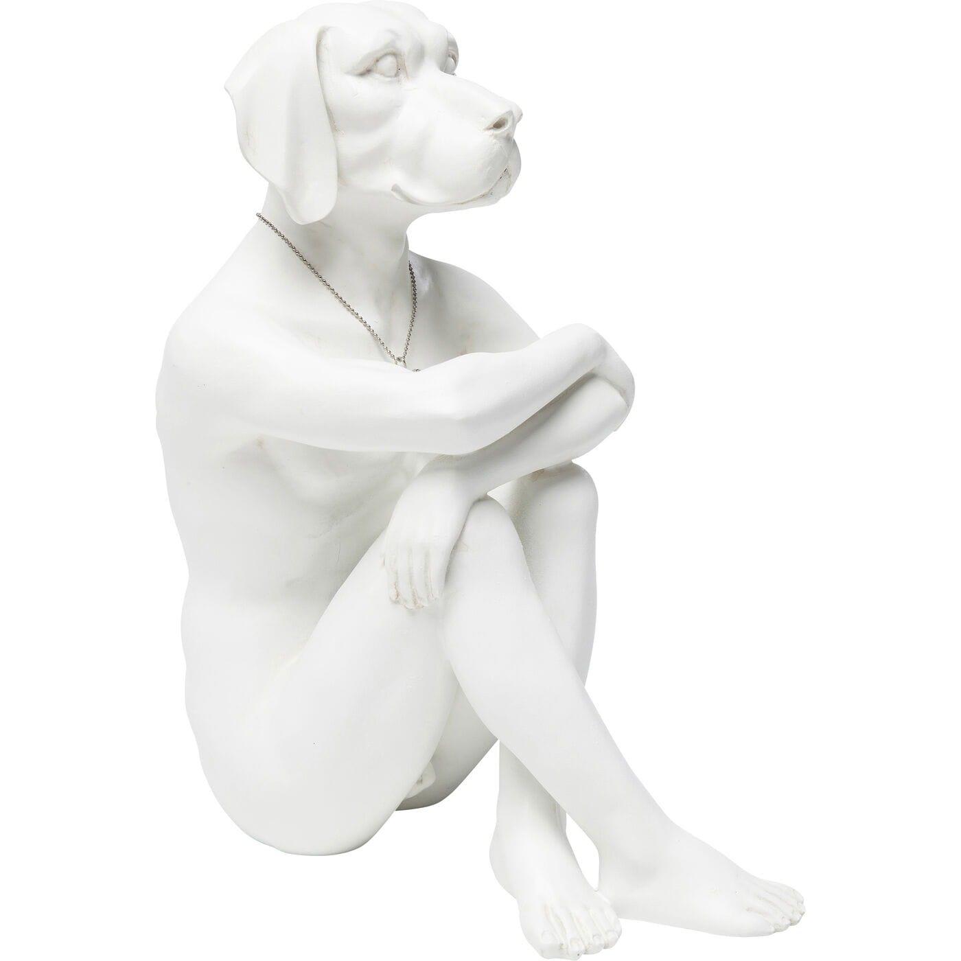 KARE Design Figurine Déco Gangster Dog Cream  