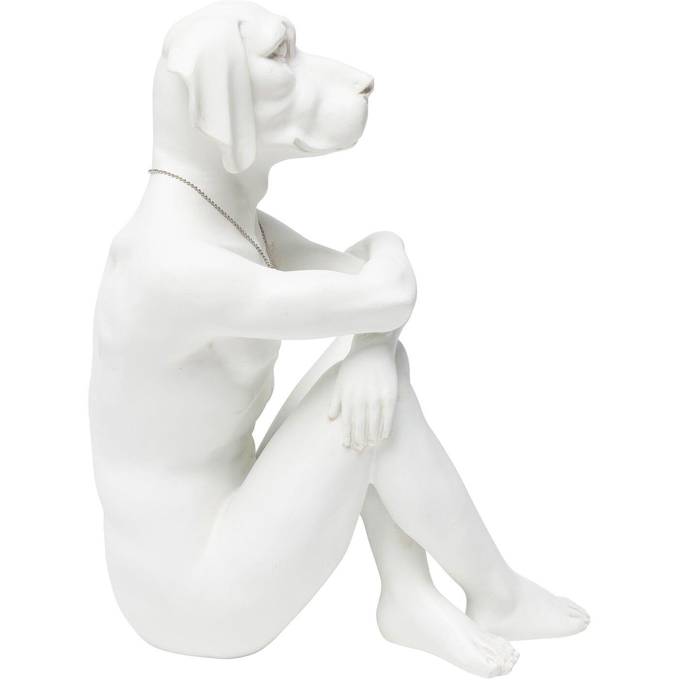 KARE Design Figurine Déco Gangster Dog Cream  