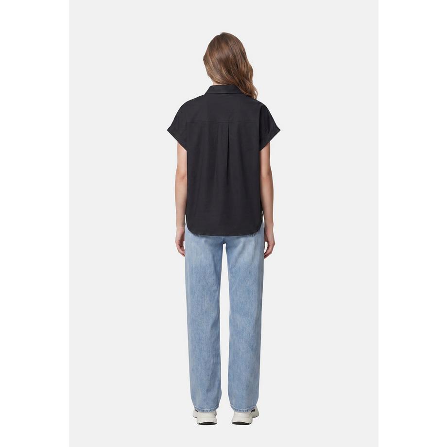 Chiara Ferretti Camicetta a maniche corte con bottoni e tasche petto  