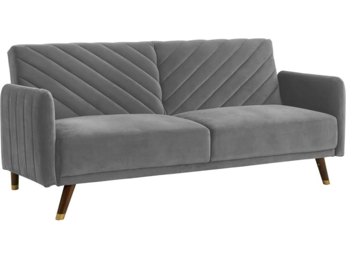 Image of Schlafsofa Klappsofa 3Sitzer Samt JORIS Schlafsofa Klappsofa 3Sitzer Samt JORIS