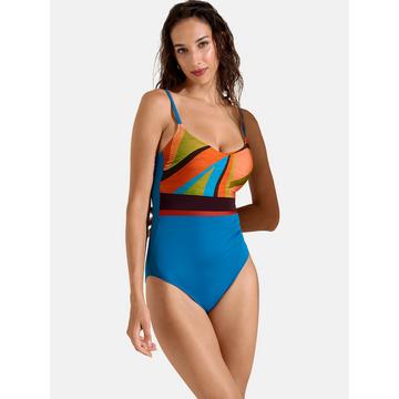 Maillot de bain une pièce shapewear armaturé multipositions Viviero