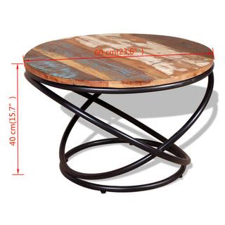 VidaXL Table basse bois  