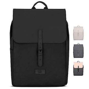 Rucksack Klein Schwarz - Ida - Kleiner rucksack für Freizeit, Uni oder City - Mit Laptop Fach (bis