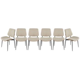 Calicosy Lot de 6 chaises GISELLE  