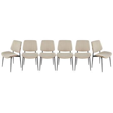 Set di 6 sedie GISELLE