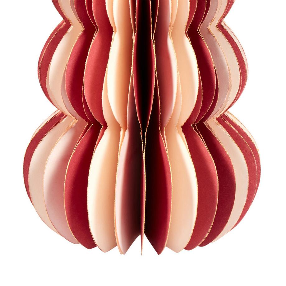 Beliani Dekofiguren 3er Set aus Papier  DHAULAGIRI  