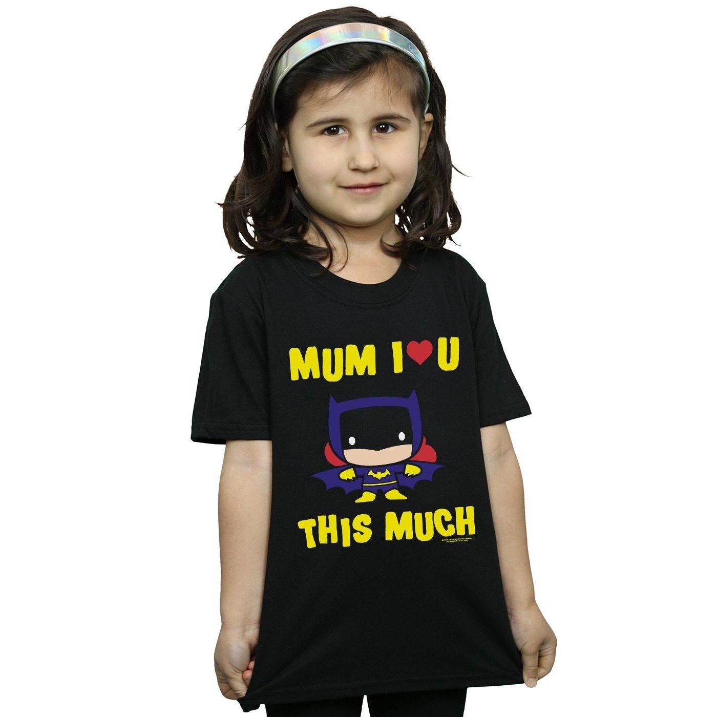 DC COMICS  Tshirt MUM LOVE YOU THIS MUCH 