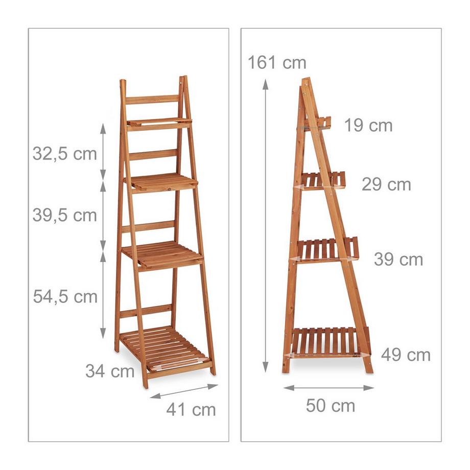 B2X Mensola per piante in legno  