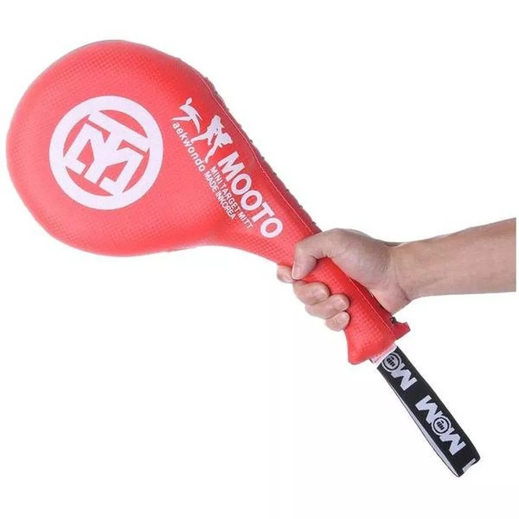 eStore - Taekwondo Pad Handschuhe für Kampfsport Rot, 100cm