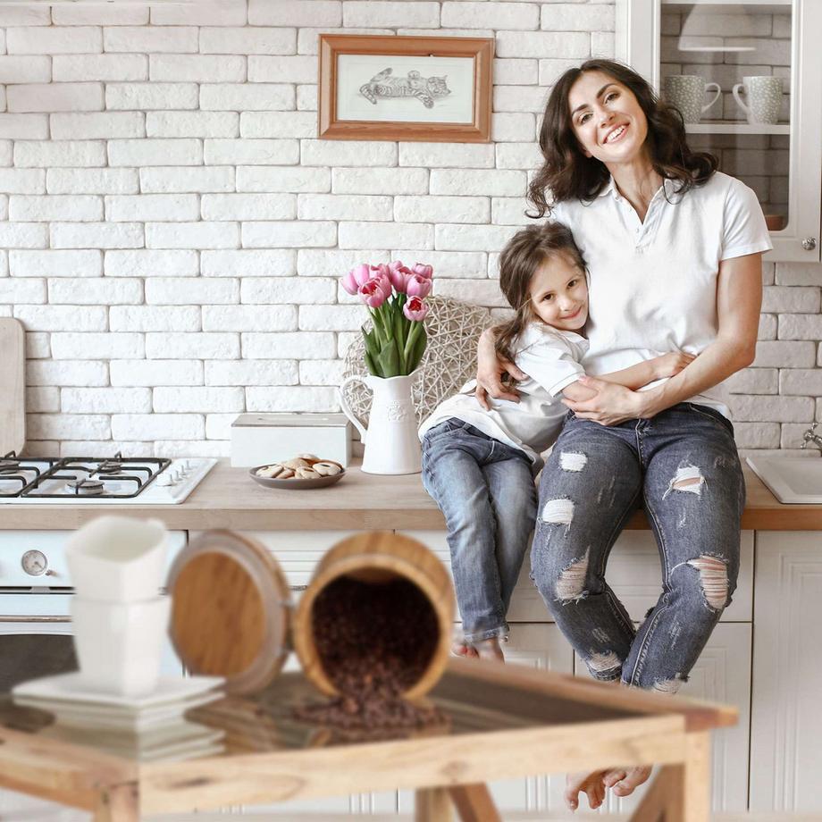 B2X Küchenwagen in Nussbaum  